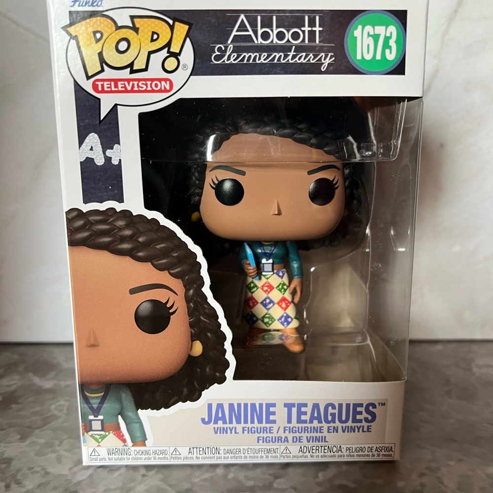 Funko Pop Abbott Elementary Janine Teagues Vinyl Figure